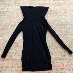 French Connection cowl neck dress